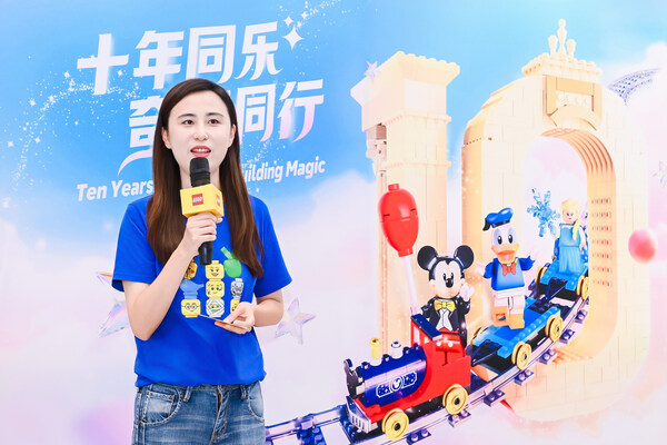 乐高集团中国区企业社会责任负责人顾静秋鼓励更多员工参与到志愿活动中