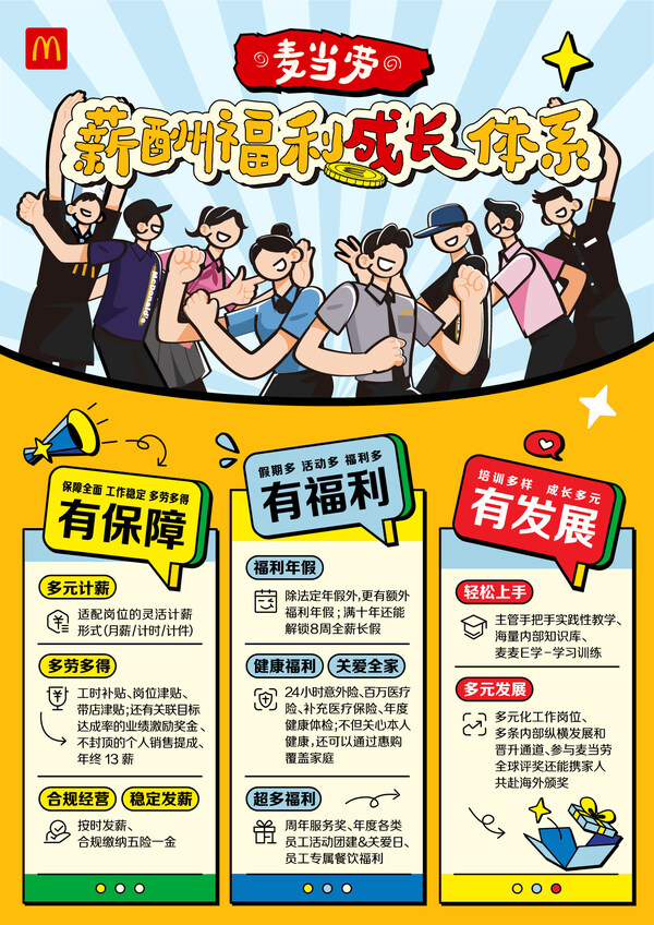 麦当劳薪酬福利成长体系 麦当劳薪酬福利成长体系