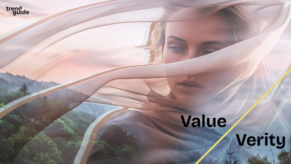 “价值 × 求真(Value / Verity)”趋势维度聚焦价值观、事实与品质之间的关系,探讨其如何影响消费者的理性购买决策。 “价值 × 求真(Value / Verity)”趋势维度聚焦价值观、事实与品质之间的关系,探讨其如何影响消费者的理性购买决策。