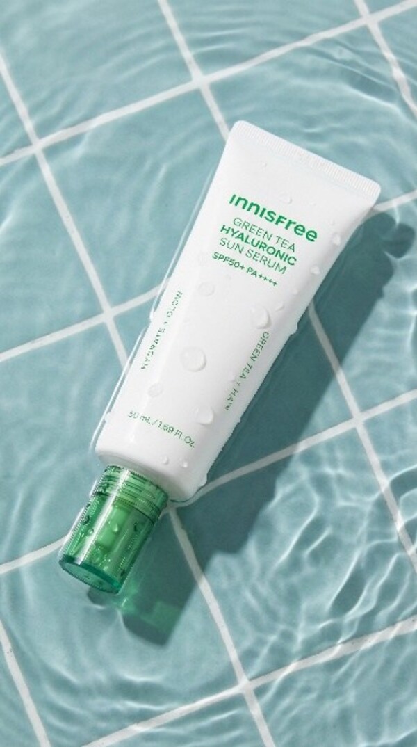 悦诗风吟绿茶水感防晒精华液