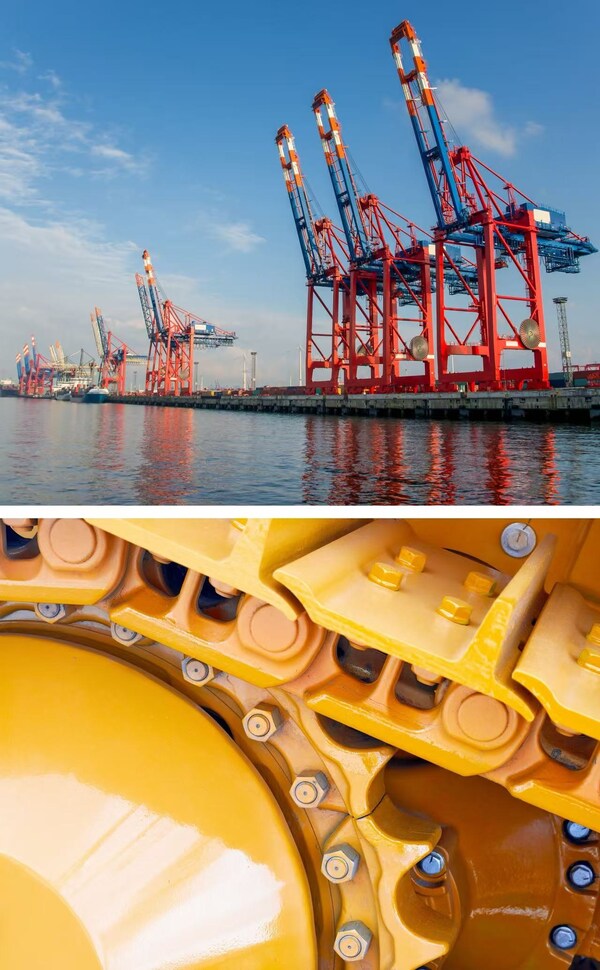 立邦绿色高性能防腐涂装解决方案覆盖整机与局部，为出海装备在高盐、高湿、高温差等苛刻环境下提供长效防腐保护