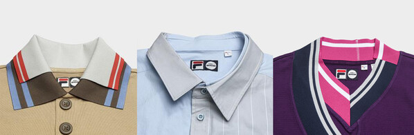 FILA x kolor / BEACON 联名系列，细节展现 KOLOR 标志性的不规则领型设计