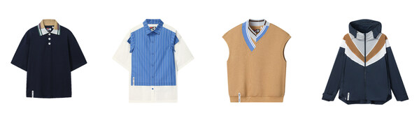 FILA x kolor / BEACON 联名系列涵盖 POLO 衫、衬衫、T 恤及梭织套装等单品