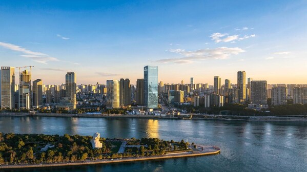 长沙保利橘洲诺雅酒店航拍图 长沙保利橘洲诺雅酒店航拍图