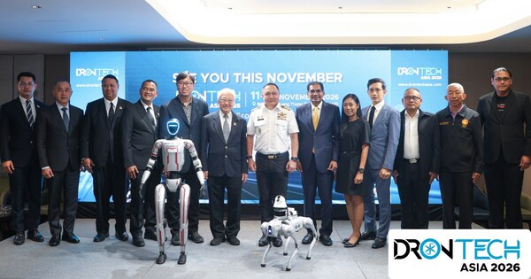 泰国加速建设东盟商用无人机枢纽——DronTech Asia 11月11日至13日，曼谷，泰国