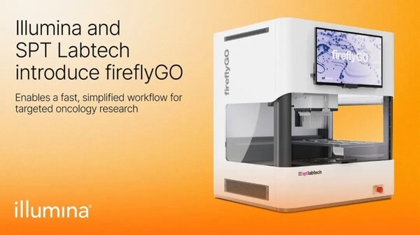 因美纳与SPT Labtech推出fireflyGO,助力更快速、更简便的肿瘤靶向研究