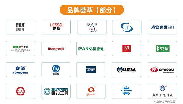 展商品牌（部分）