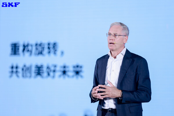 斯凯孚集团总裁兼首席执行官Rickard Gustafson 斯凯孚集团总裁兼首席执行官Rickard Gustafson