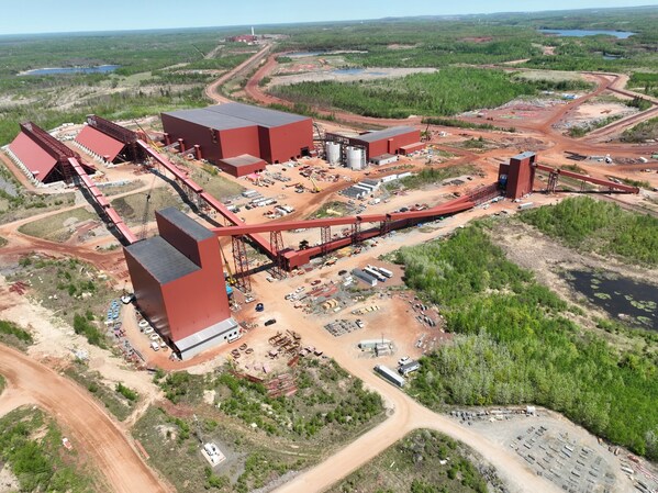 Mesabi Metallics正在明尼苏达州纳什沃克建设一座先进的直接还原级铁矿与球团厂。 Mesabi Metallics正在明尼苏达州纳什沃克建设一座先进的直接还原级铁矿与球团厂。