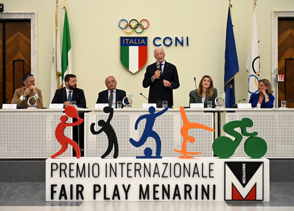 Press conference presenting the 30th Fair Play Menarini International Award Press conference presenting the 30th Fair Play Menarini International Award