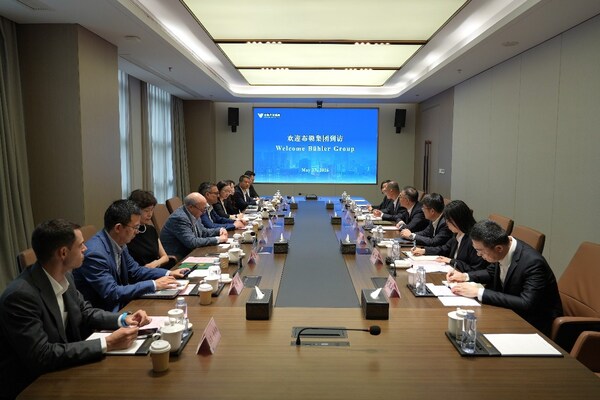 CEO与CSO与无锡的政府高层会见