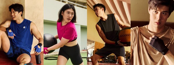 汪顺、叶诗文、何峻毅、张翼祥演绎2026夏季训练装备 汪顺、叶诗文、何峻毅、张翼祥演绎2026夏季训练装备