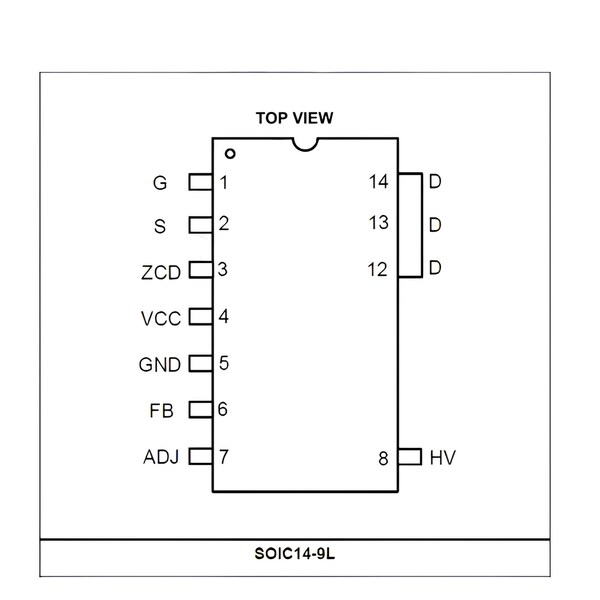 HF1070 封装参考图