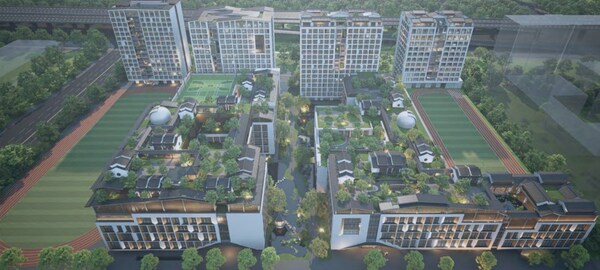 杭州贝赛思国际/双语学校全景规划图